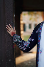 Casual Lite HER Summer Embroidered Cotton Lawn Stitched 3 Piece Suit - Noctelle - CL26HER - Blue - Festive Collection
