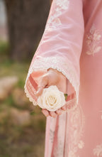 Casual Lite HER Summer Embroidered Cotton Lawn Stitched 3 Piece Suit - Petaline - CL26HER - Pink - Festive Collection